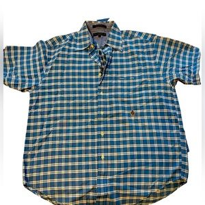 Men’s Tommy Hilfiger Plaid Shirt, Size Large